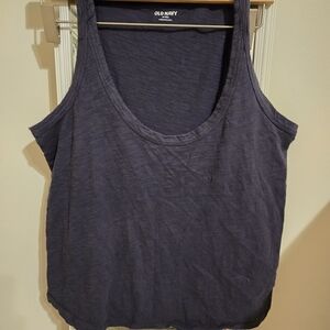 Old Navy Women's Dark Blue Tank Top
